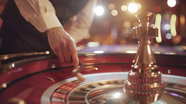 obor live-dealer studio with professional HD cameras, multiple dealers, and real-time broadcast