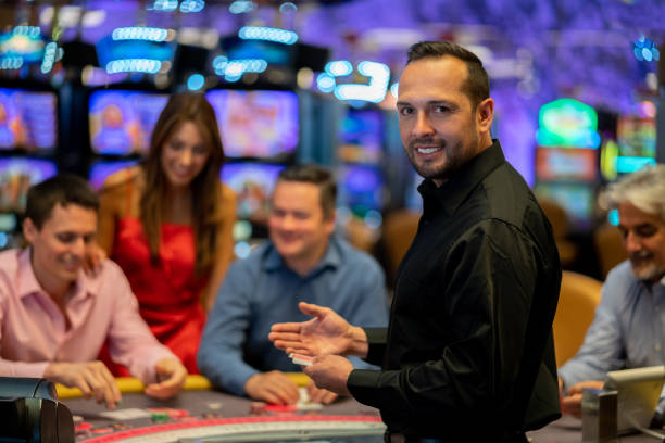 obor live Sic Bo Dadu table with dealer, three dice in transparent cup, and HD camera feed
